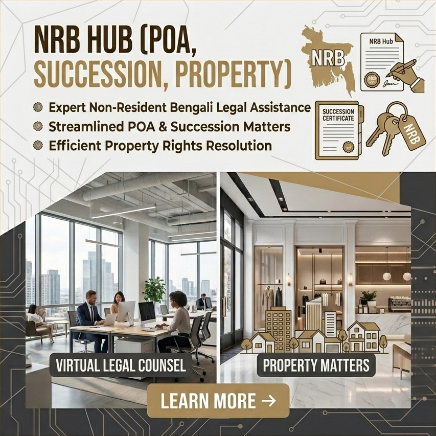 NRB Hub (POA, Succession, Property) Services in Bangladesh